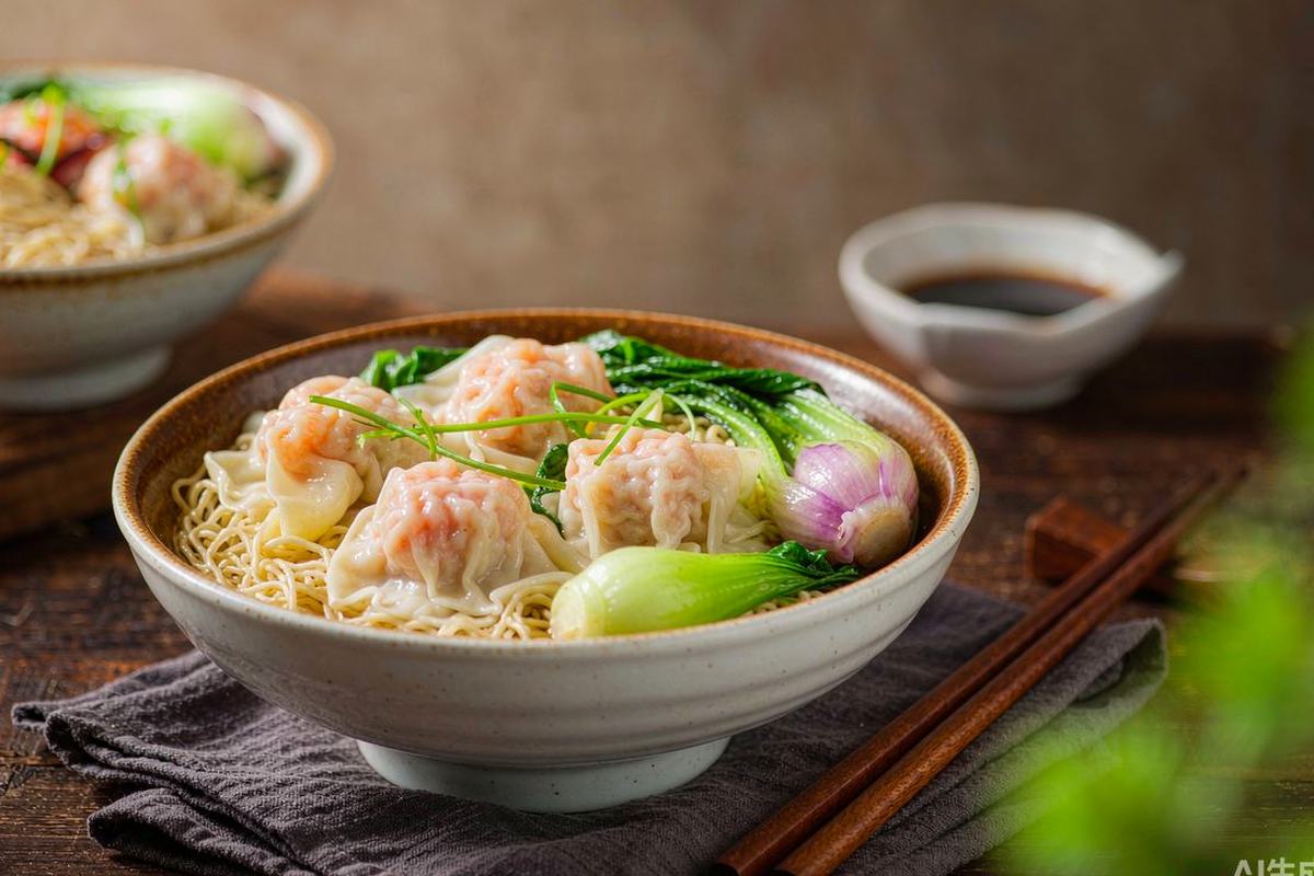 Công Thức Mì Hoành Thánh Khô Sốt Đậm Đà
